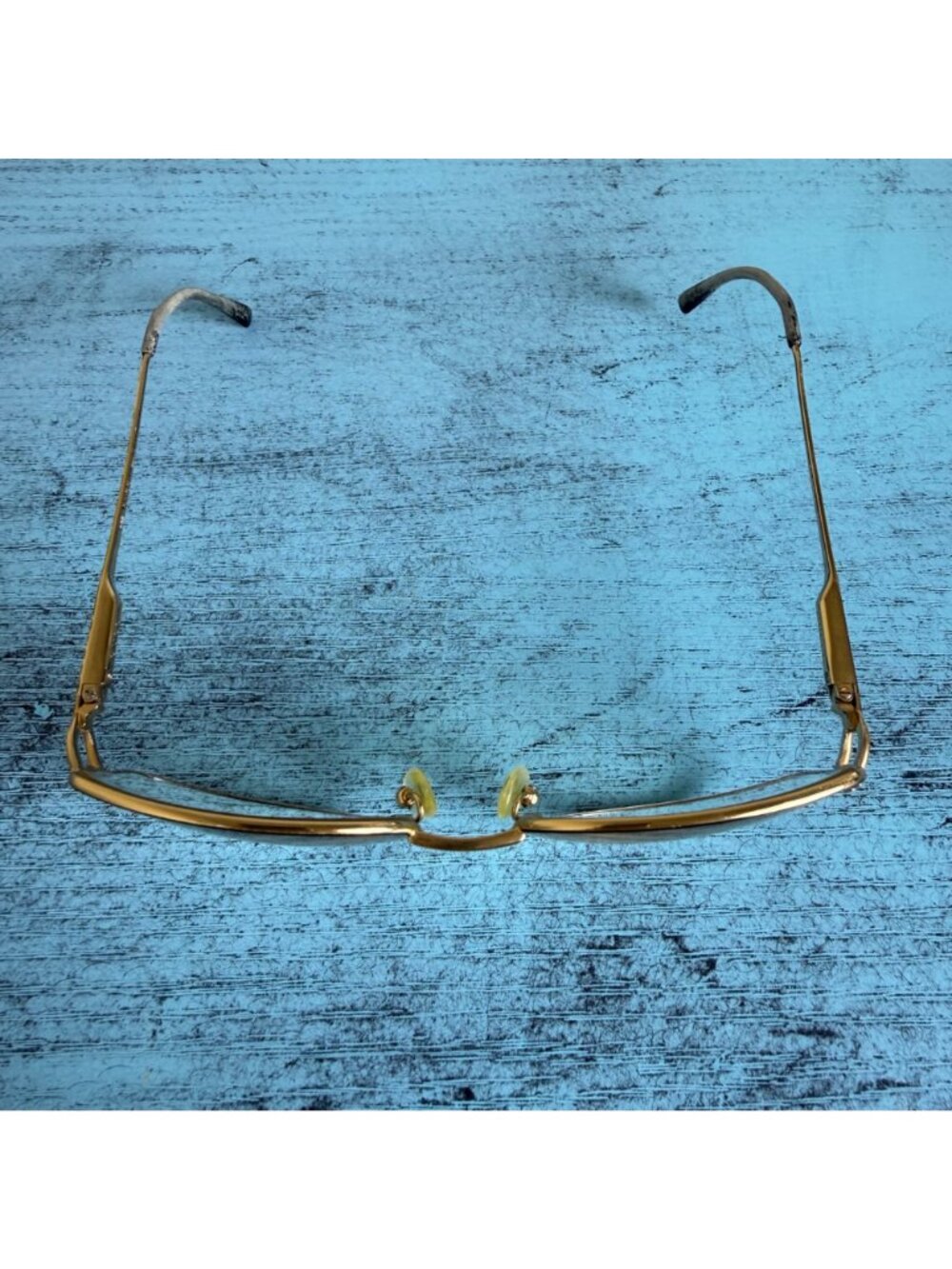 Vintage Gucci GG 2279 CD5 Aviator Gold Eyeglasses Optical Frames - Picture 10 of 11